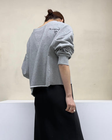 cafune<br> bio sweat 2way pullover