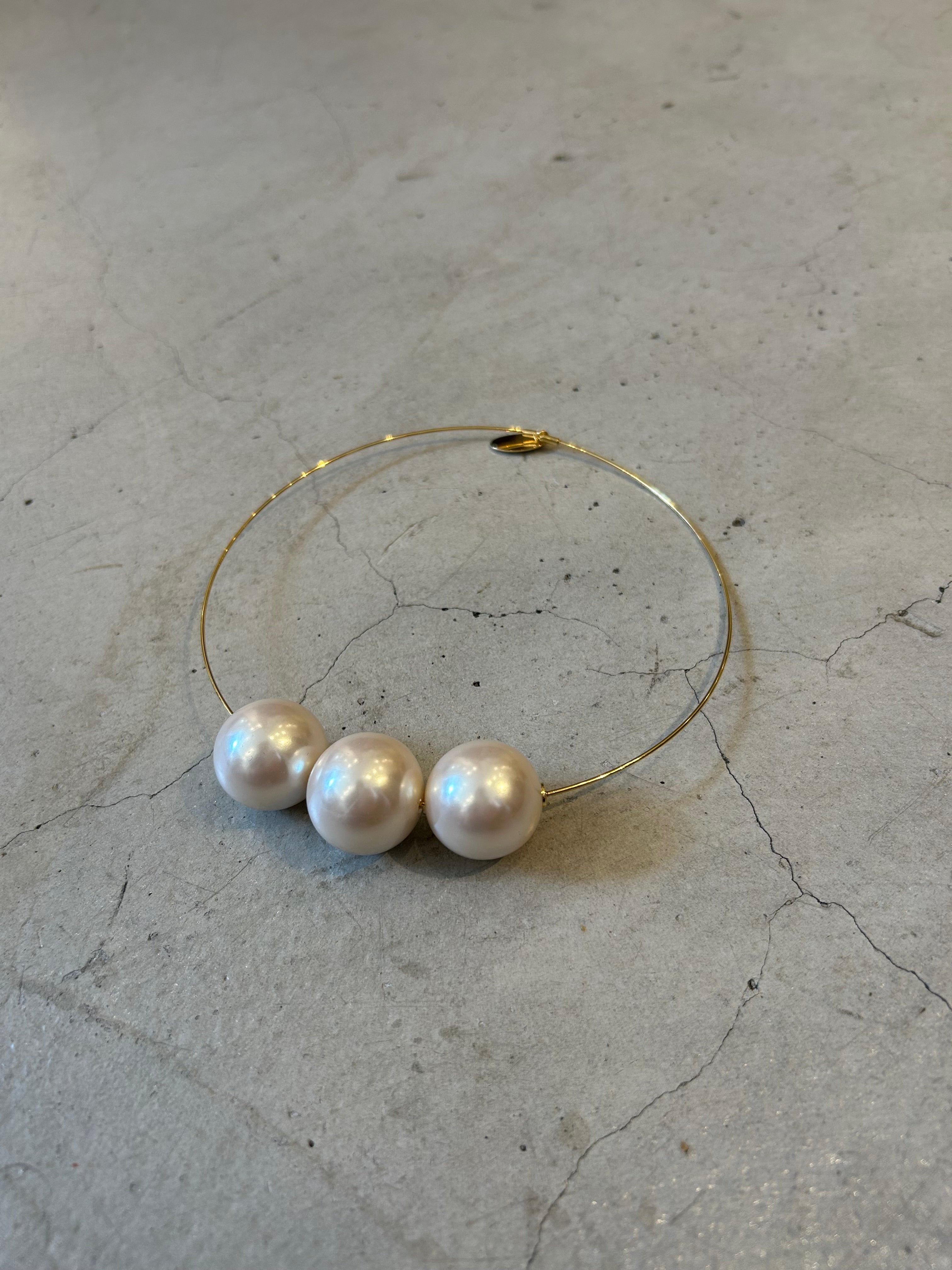 Sea'ds Mara<br>22mm Triple pearl choker