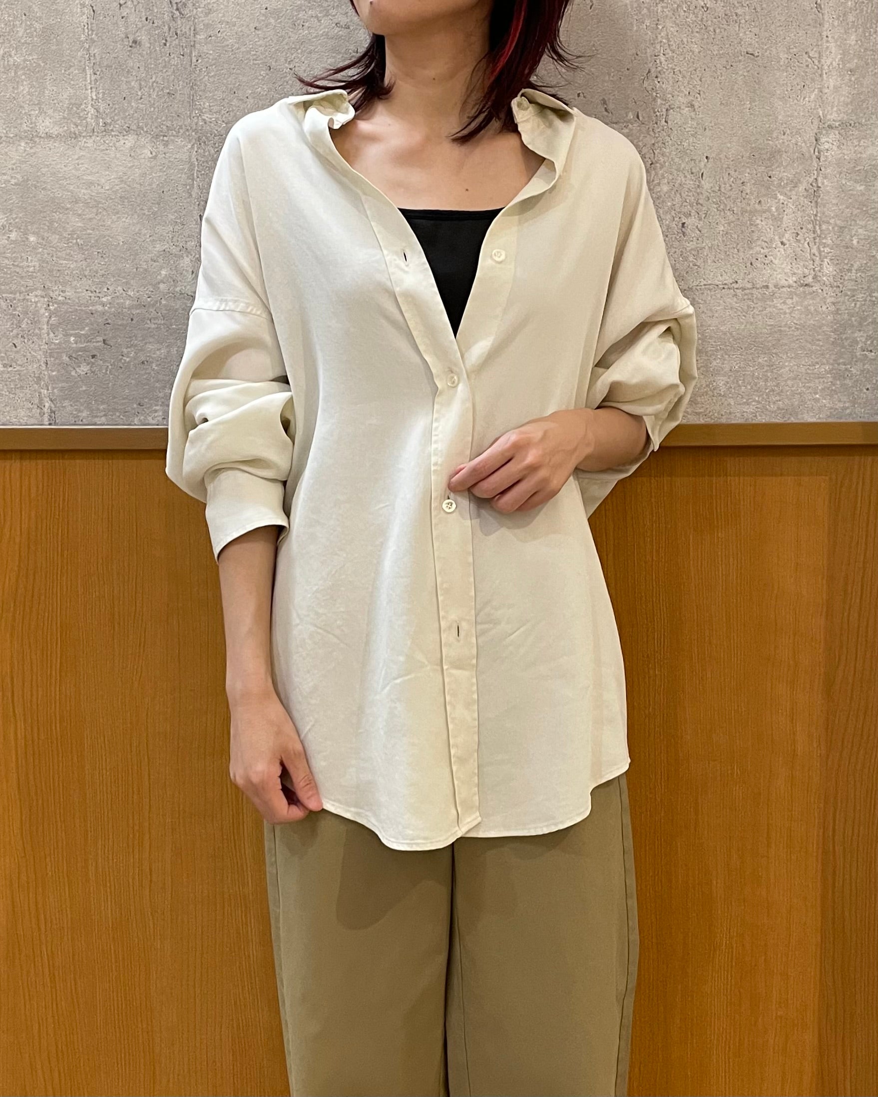 9月7日ライブ<br>cafune とろみシャツ