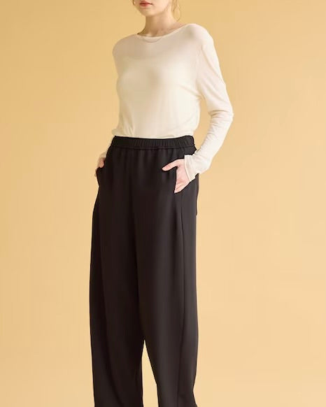 SUGAR ROSE<br> ソフトカーヴィーサテンパンツ