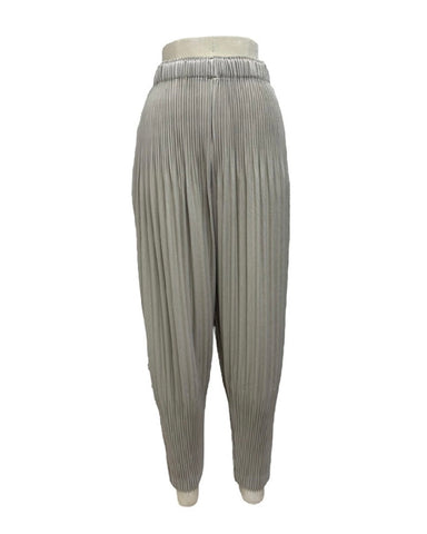 ayane予約<br>プリーツ加工デーハードパンツ