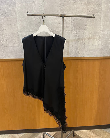 6月14日ライブcafune<br>アシメ裾レースジレ