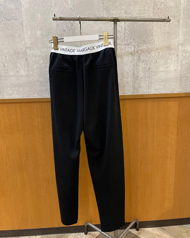 10月2日ライブ MARGAUX VINTAGE<br> ロゴウエストタックパンツ