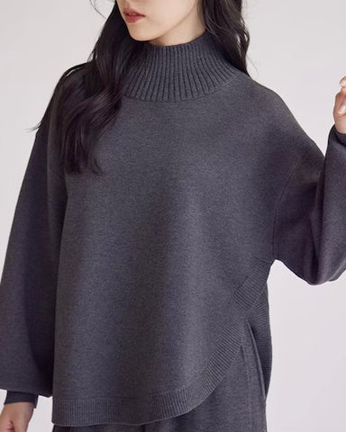 SUGAR ROSE<br> カーブスリットスムースニット