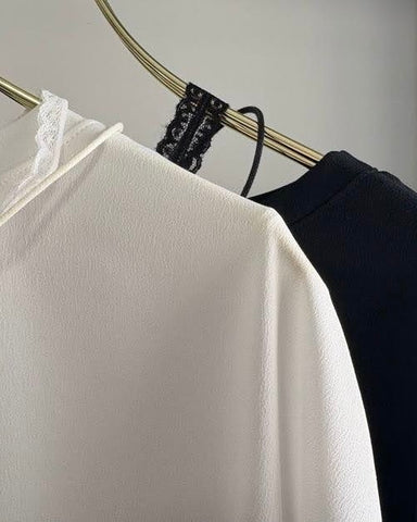 Margaux Vintage<br> シアーロンTEE カフスレース