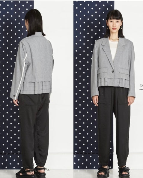 1%予約<br> スーツ地ジャケット