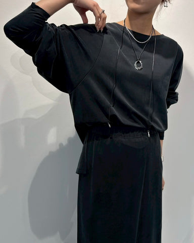 8月21日ライブ<br>cafune<br>フィブリルキュプラジャージープルオーバー