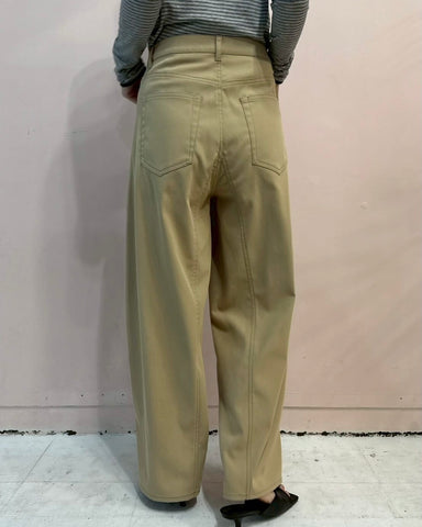 cafune<br> POLY-CHINO loose pants