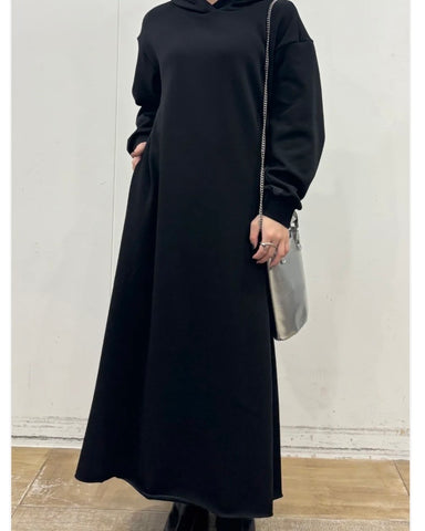 mink chair<br> 裏起毛フレアワンピース