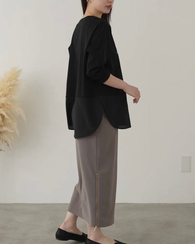 mink chair<br> デシンドッキングカットソー
