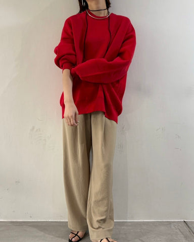 cafune<br> sweat like relax pullover