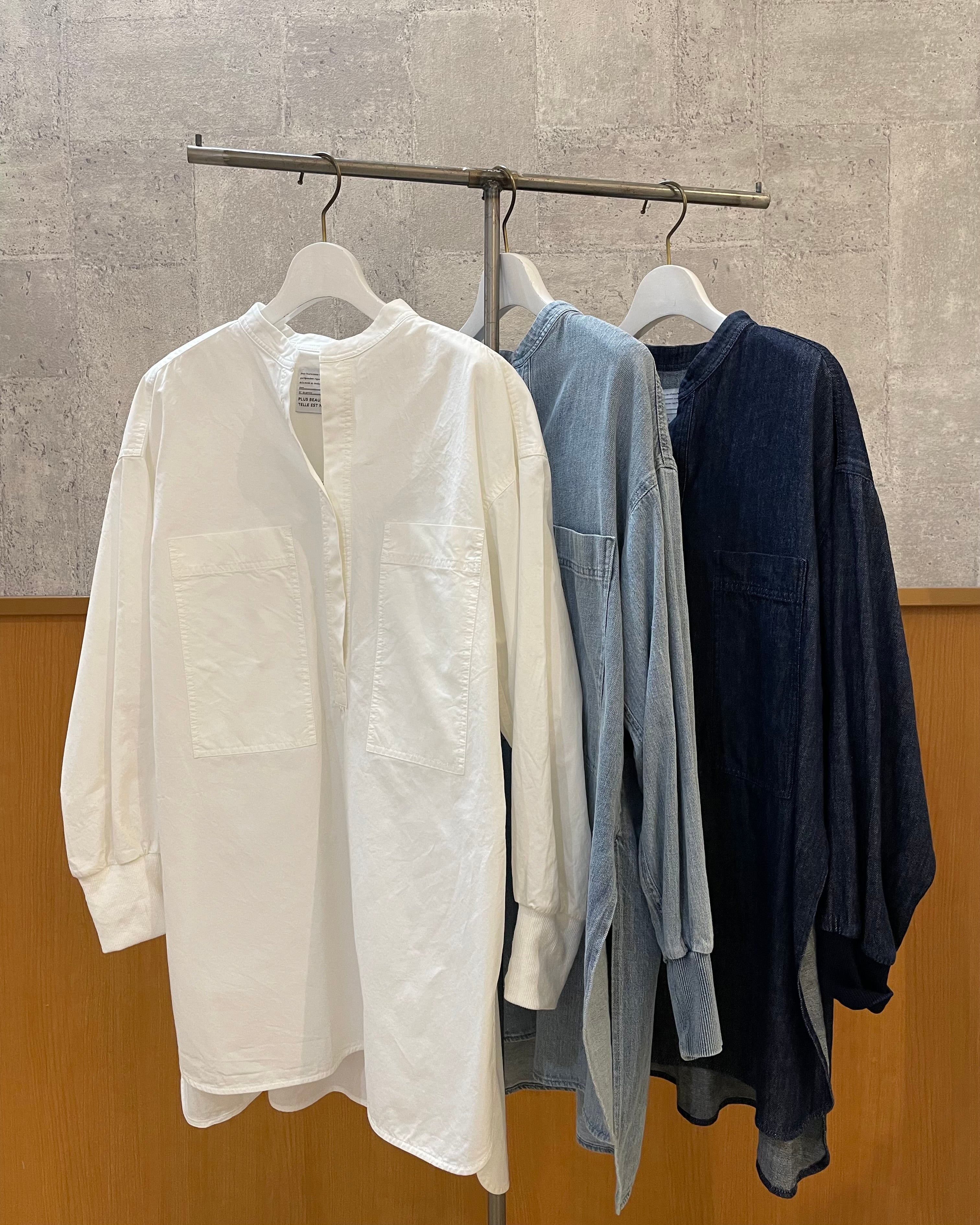 PASSIONE<br> コットンロングシャツ