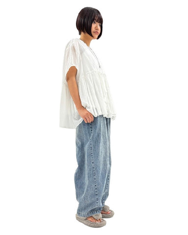 2月25日ライブ ayane<br>バレルレッグデニムパンツ