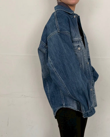 cafune<br> DENIM shirt jacket