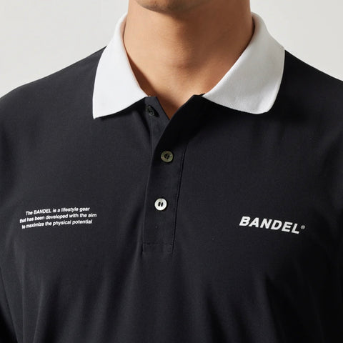 BANDEL<br> BICOLOR RIB S/S POLO SHIRTS