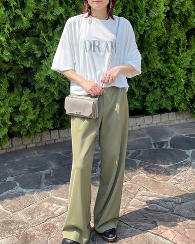 8月24日ライブ<br>mink chair <br>ロゴブラウス