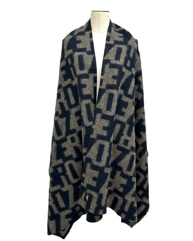 ayane予約<br>インポート生地ロゴショール（限定）