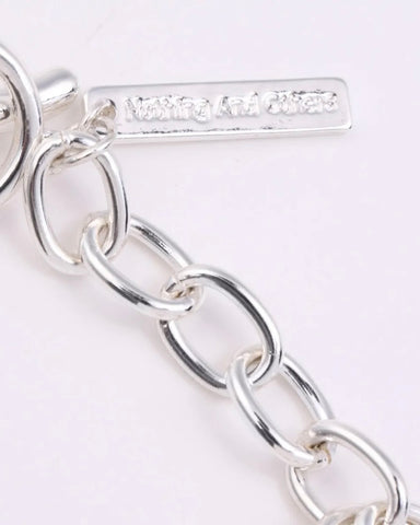 Nothing And Others<br>Ellipse chain Bracelet