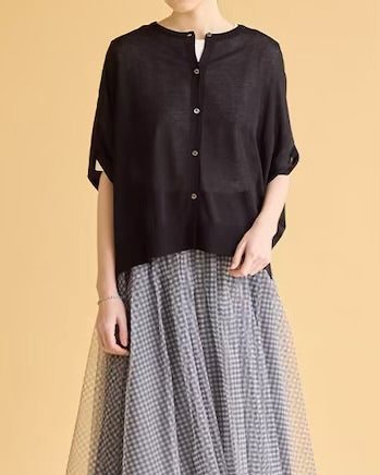 SUGAR ROSE<br> ポンチョクルーカーディガン