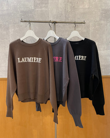 12月14日ライブ<br>SUGAR ROSE<br> WジャガードロゴラグランTOPS