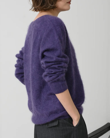 Herencia<br> Airy Touch Cashmere Knit Pullover