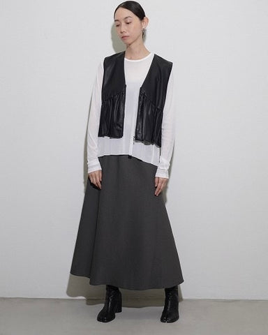 CYAN TOKYOご予約<br> バックギャザーチュールTOPS