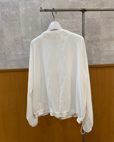 Margaux Vintage<br>撥水ナイロンノーカラーブルゾン