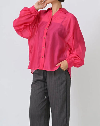 Herencia<br>バックリボンリラックスブラウス