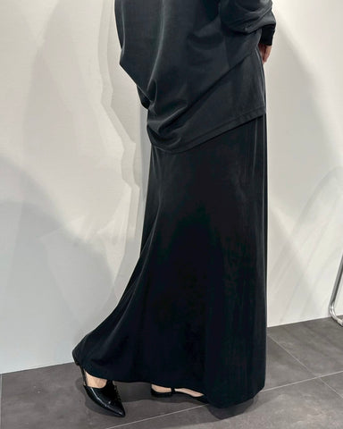 cafune<br>フィブリルキュプラジャジーバックフレアスカート