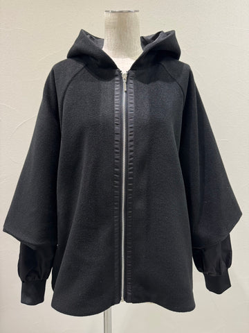 CYAN TOKYO<br>ストレッチシャギーミリタリーブルゾン