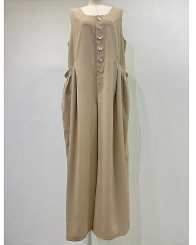 CYAN TOKYOご予約<br> ギャザーポケットサロペット