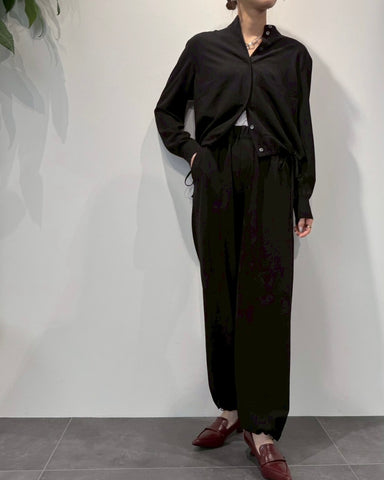 cafune<br>裾ドロストパンツ