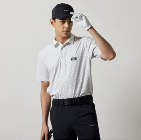 ゴルフコレクション<br>BANDEL<br> ALLOVER S/S POLO SHIRTS