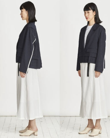 1%予約<br> スーツ地ジャケット