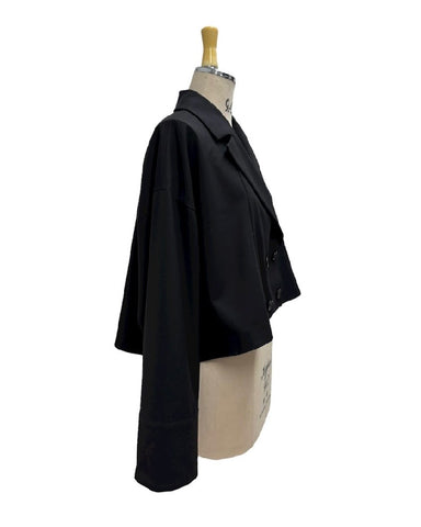 ayane予約<br> ショート丈テーラードジャケット