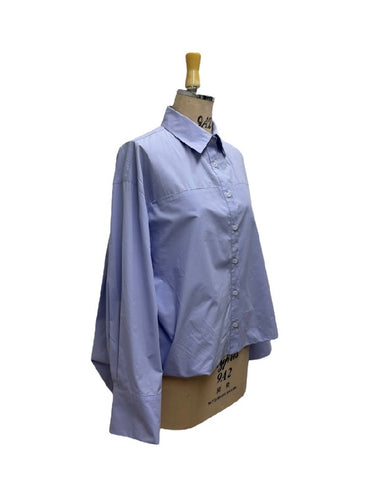 ayane予約<br> 裾立体タックシャツ