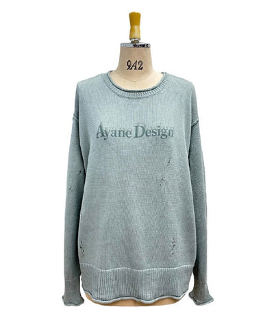 ayane予約<br>クラッシュロゴニット