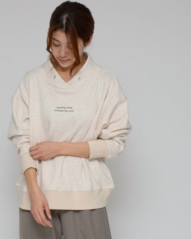 Praia<br> ボンバーヒート フェイクパーカープルオーバー