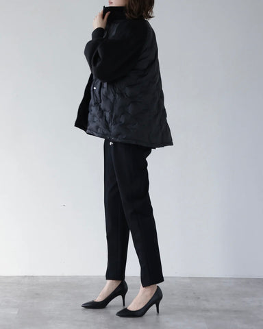 Herencia<br> Hybrid Quilted High Neck Coat
