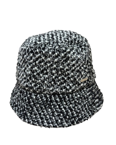 ayane予約<br>ツィードバケットハット