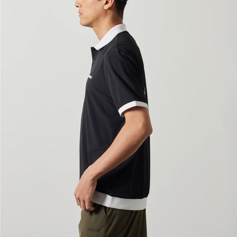 BANDEL<br> BICOLOR RIB S/S POLO SHIRTS