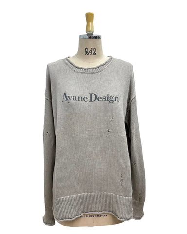 ayane予約<br>クラッシュロゴニット