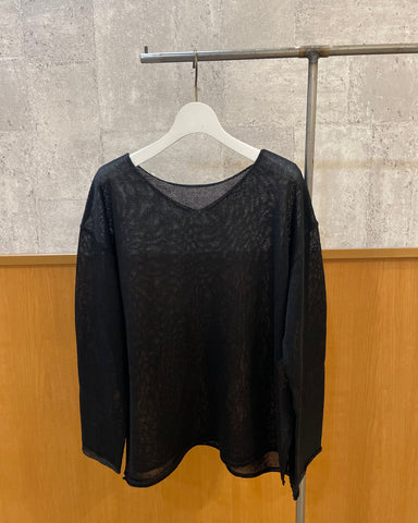 cafune<br>シアー杢ニット