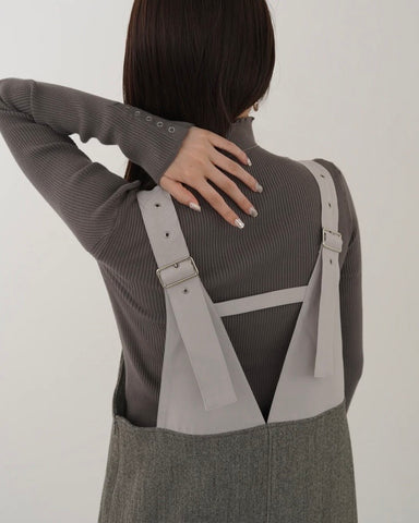 11月8日ライブ<br> mink chair<br>ドットボタンスリーブニット