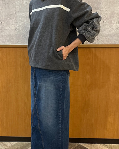 Praia<br> 袖ファーニットソー