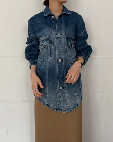 cafune<br> DENIM shirt jacket