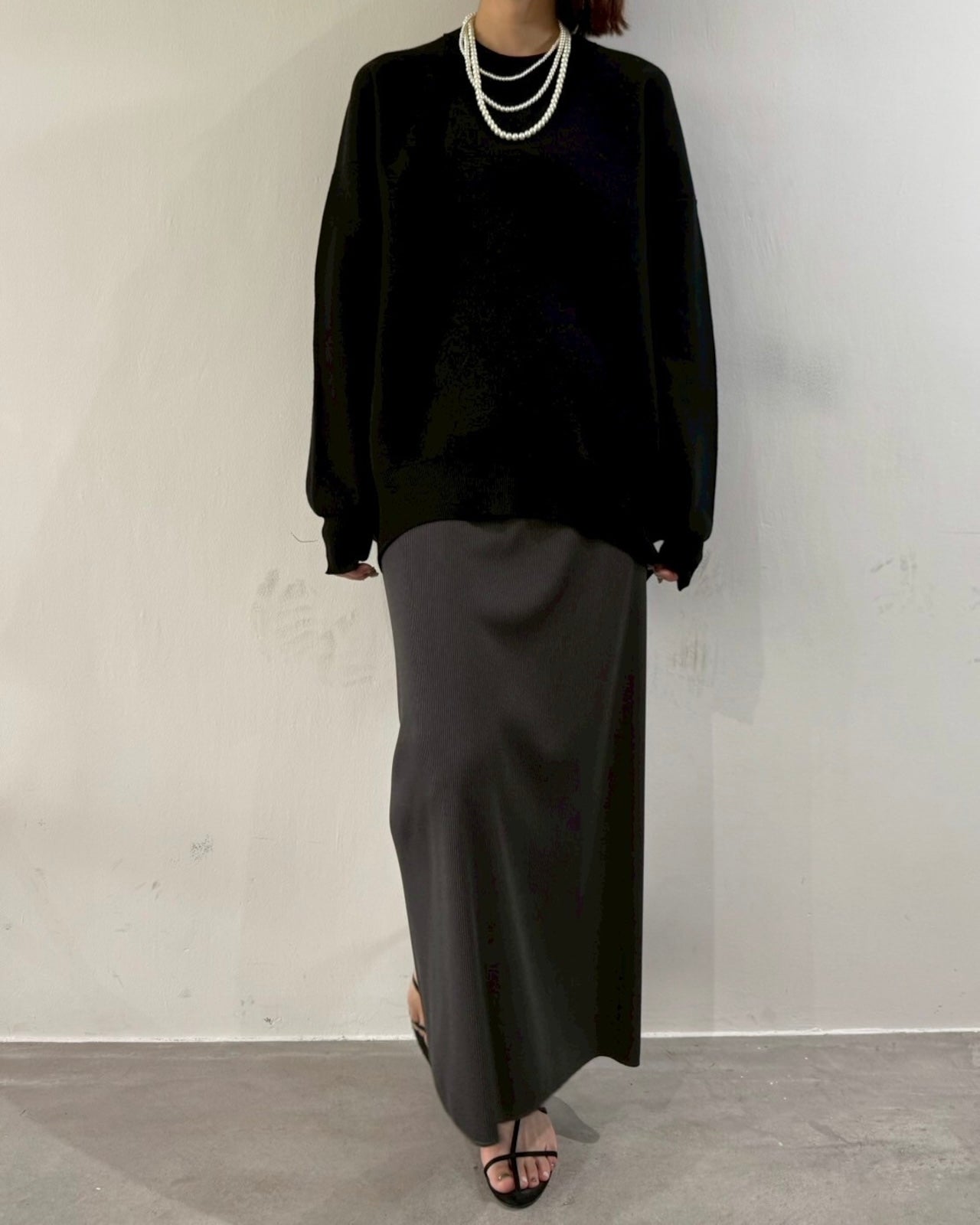 9月3日ライブ<br>cafune  stretch jersey tight skirt