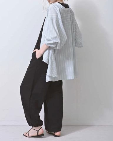 2月22日ライブ HERENCIA<br>ストライプコットンシャツ