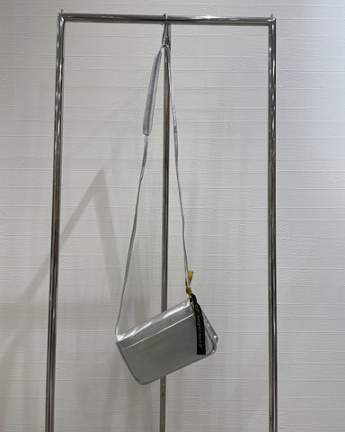 Ampersand<br>triangle flap shoulder bag
