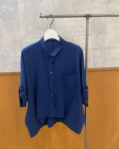 BLUE FRONCE<br>ノルディス折り返しシャツ